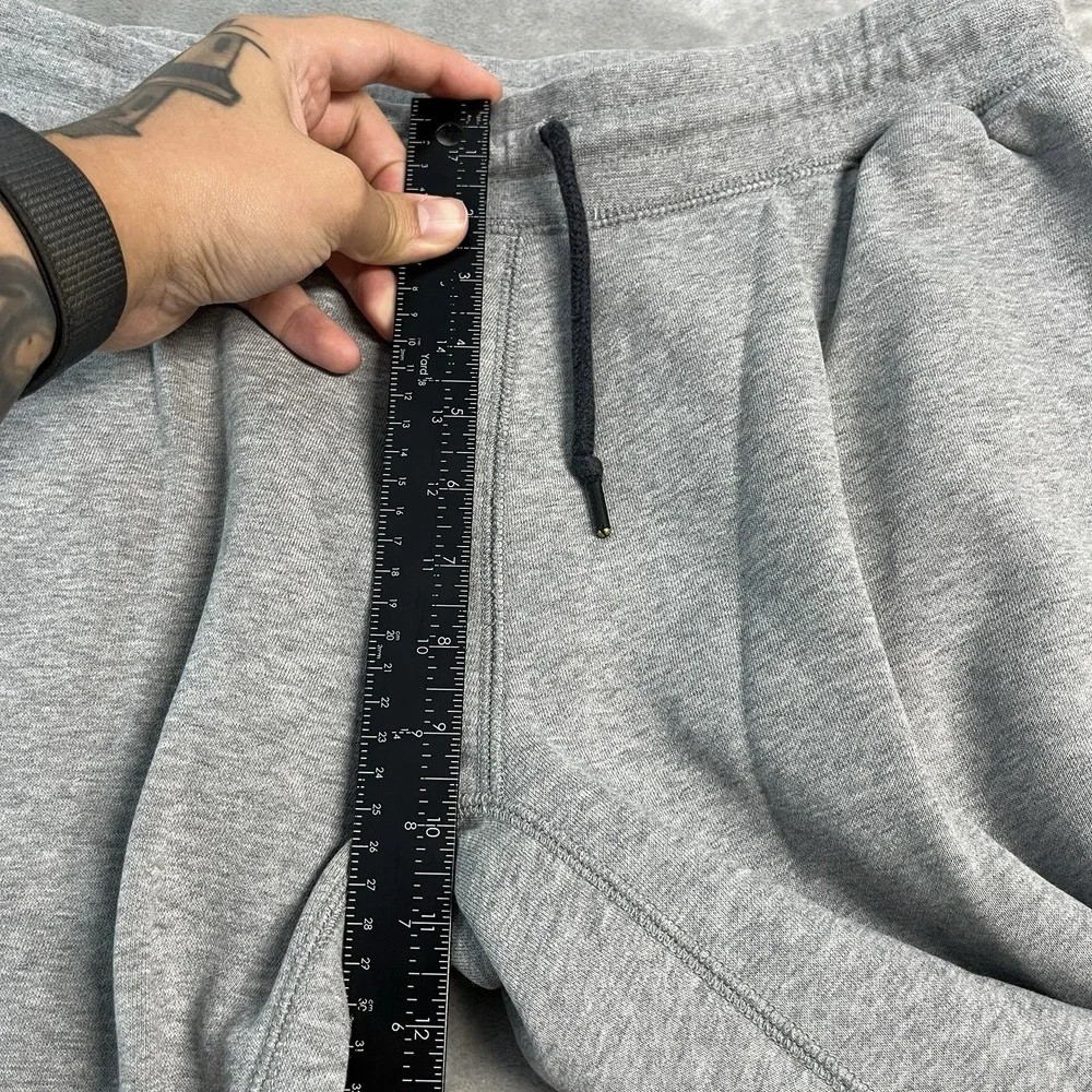 Nike Cuffed Fleece Baggy Relaxed Jogger Sweatpants Men's XL Gray Training Gym